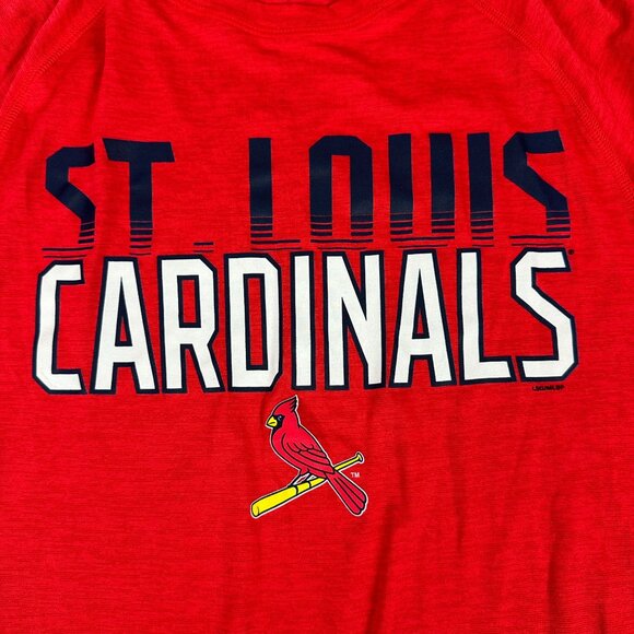 St. Louis Cardinals Red T-Shirt Genuine Merchandise Mens Size M - Picture 4 of 5